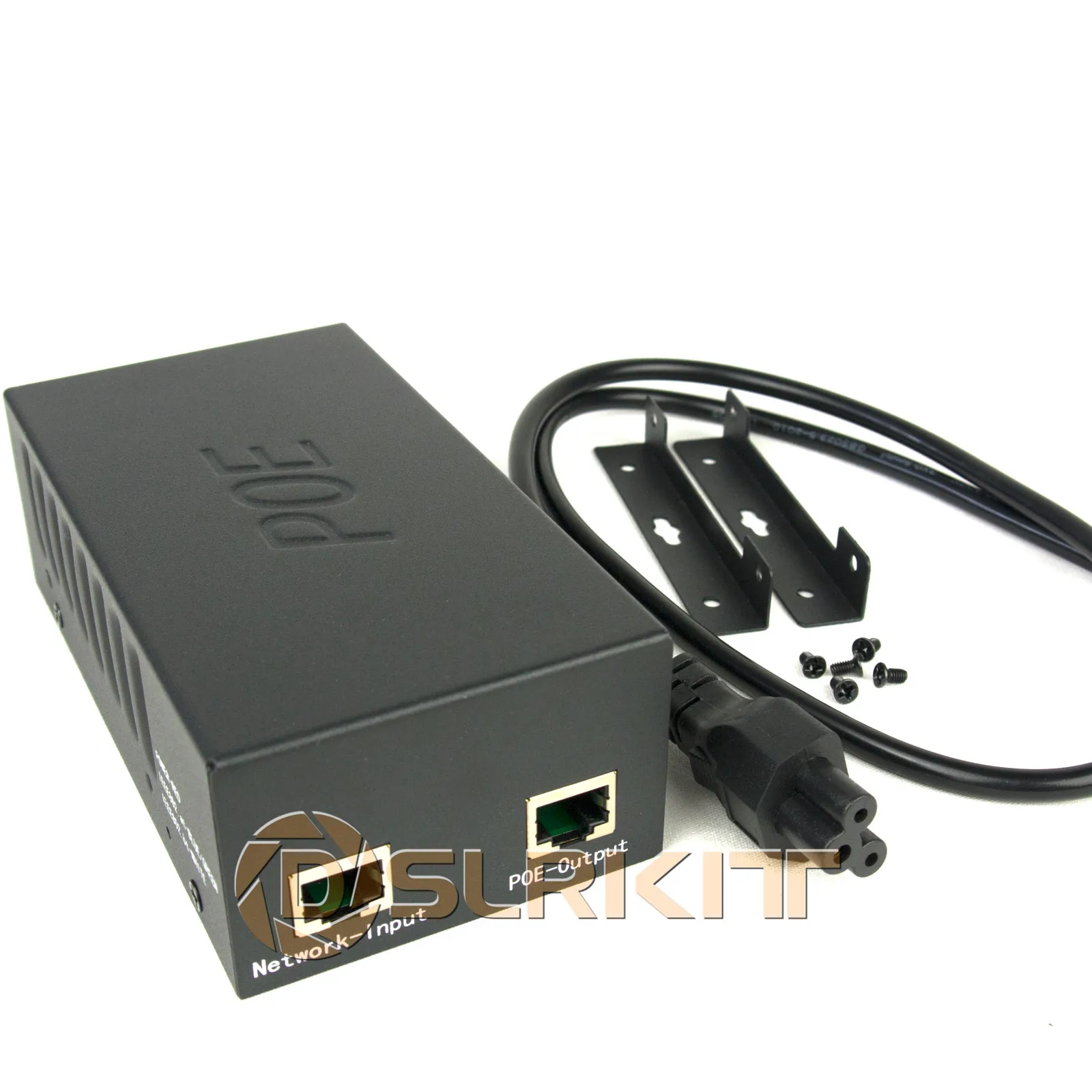 DSLRKIT 802.3BT PoE Injector 90watt Gigabit Adapter Ultra PoE++ 4-Pair 10/100/1000Mbps