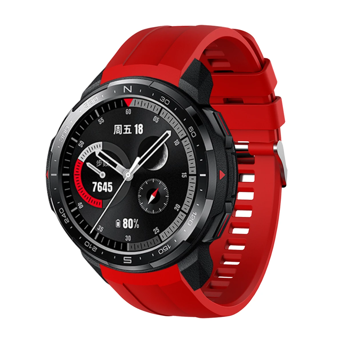 Bracelet de montre Sport en Silicone, 22mm, pour Huawei Honor GS Pro, qualité supérieure