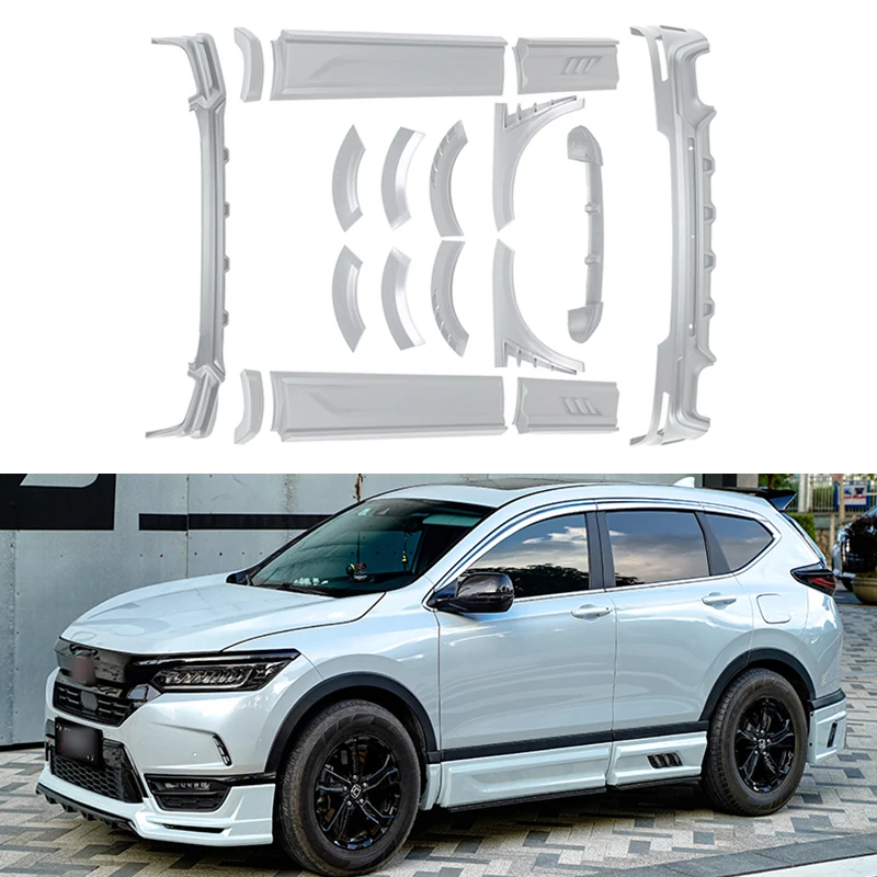 

PP Wide Body Kit For BREEZE 2020+ Yofer Style Plastic Bodykit Set Trim For BREEZE Racing Front Lip/Side SKirt/Wide Wheel/Spoiler