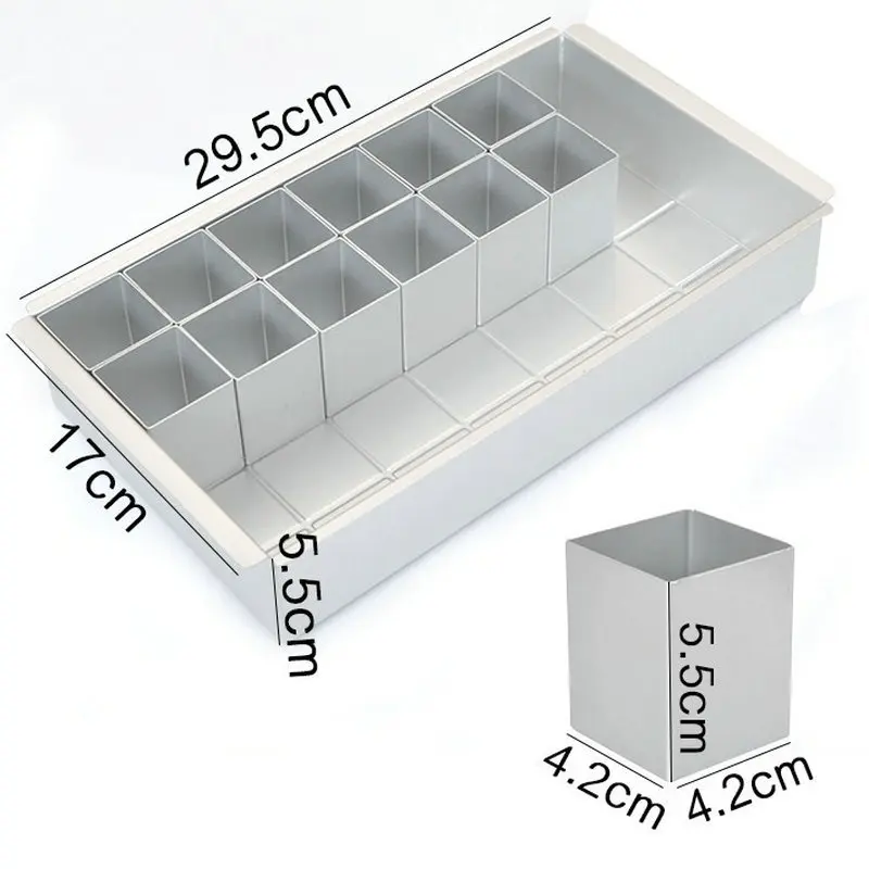 Hot Anode Aluminum Alloy Movable Number Letter Cake Mold Bakeware Fondant Pudding Jigsaw Cookie Mould Muffin Baking Tools