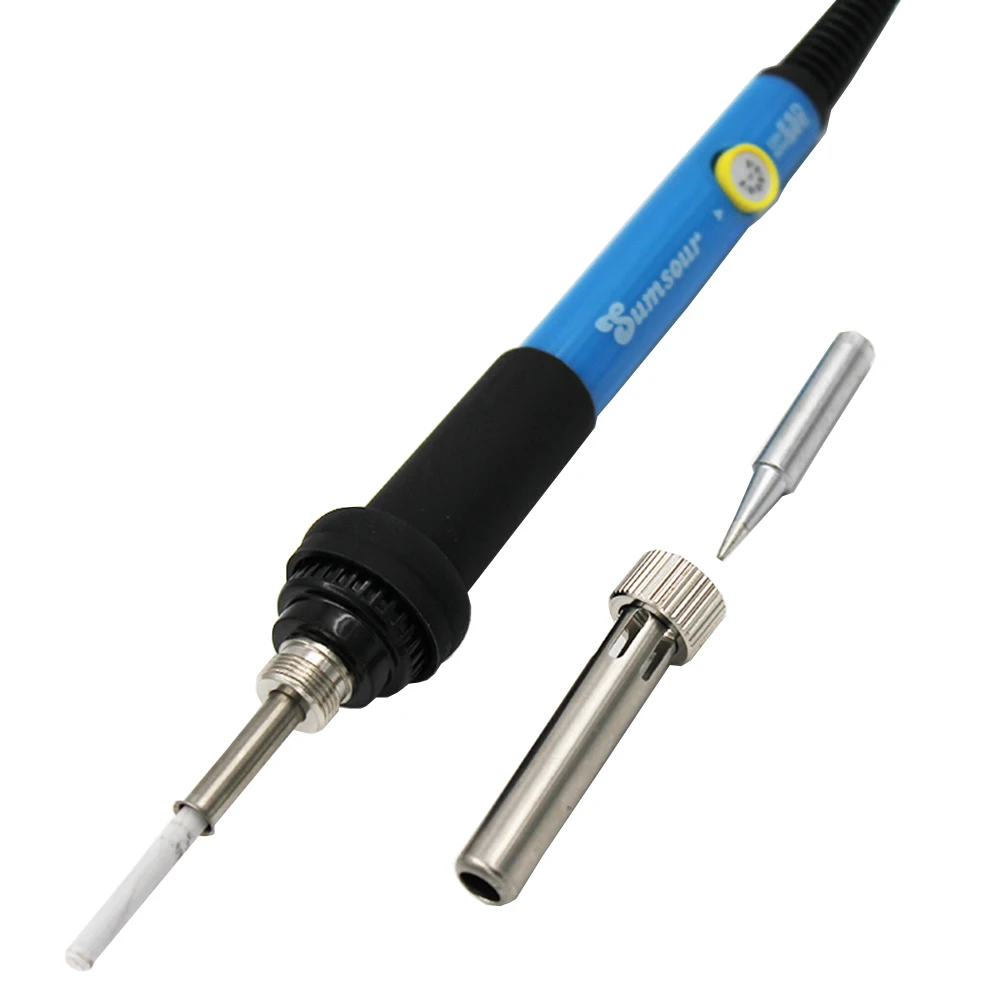Soldering Iron 60W Adjustable Temperature Electric Solder Iron Rework Station Mini Handle Heat Pencil Welding Repair Tools