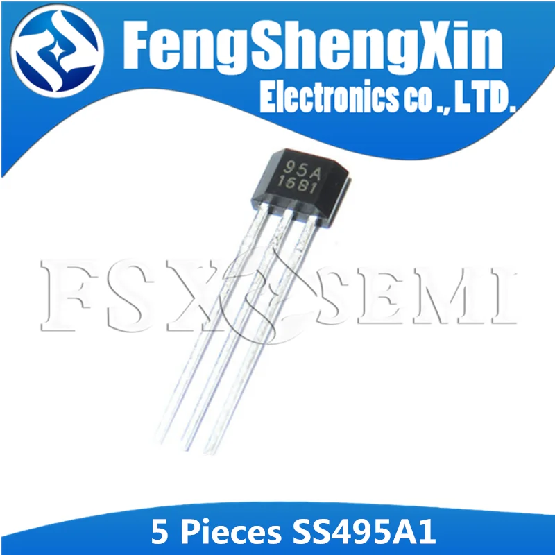 5pcs/lot SS495A SS495 TO-92 SS495A1 95A Linear Hall-Effect Sensor