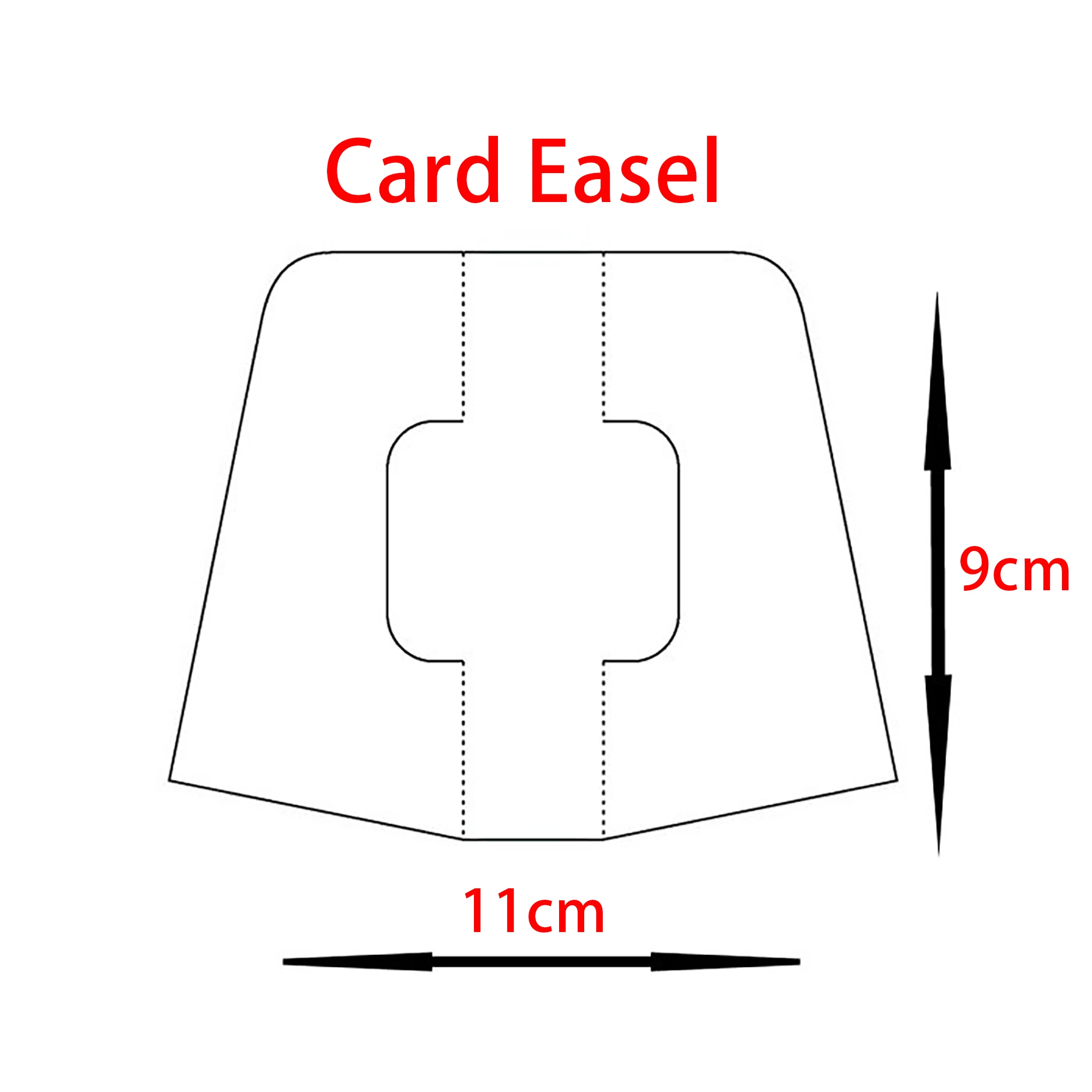 Card Easel Background Metal Cutting Dies for Support Card Stick it behind the card and get it up Display stand Card Accessories