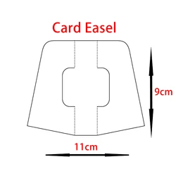 Card Easel Background Metal Cutting Dies for Support Card Stick it behind the card and get it up Display stand Card Accessories