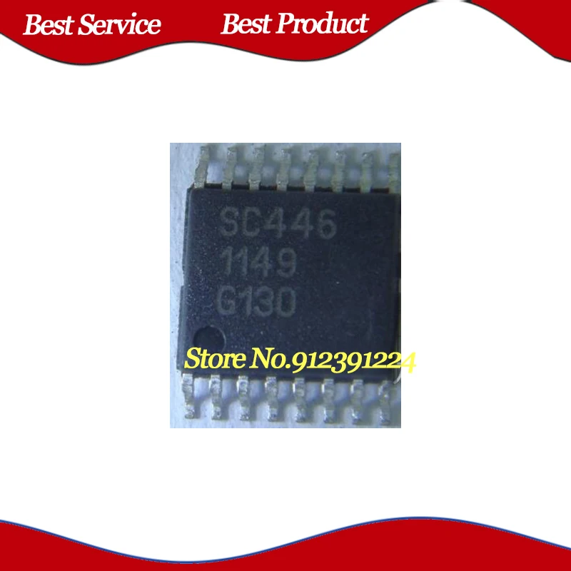 SC446TETRT SC446 TSSOP16 ، جديدة ومبتكرة ، في الأوراق المالية ، 5 قطعة للمجموعة الواحدة