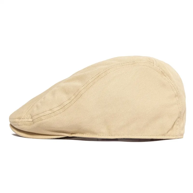 BOTVELA-Gorra plana de sarga para hombre, gorro de hiedra de algodón 100%, para chico de Golf, Newsboy, novedad de verano y otoño