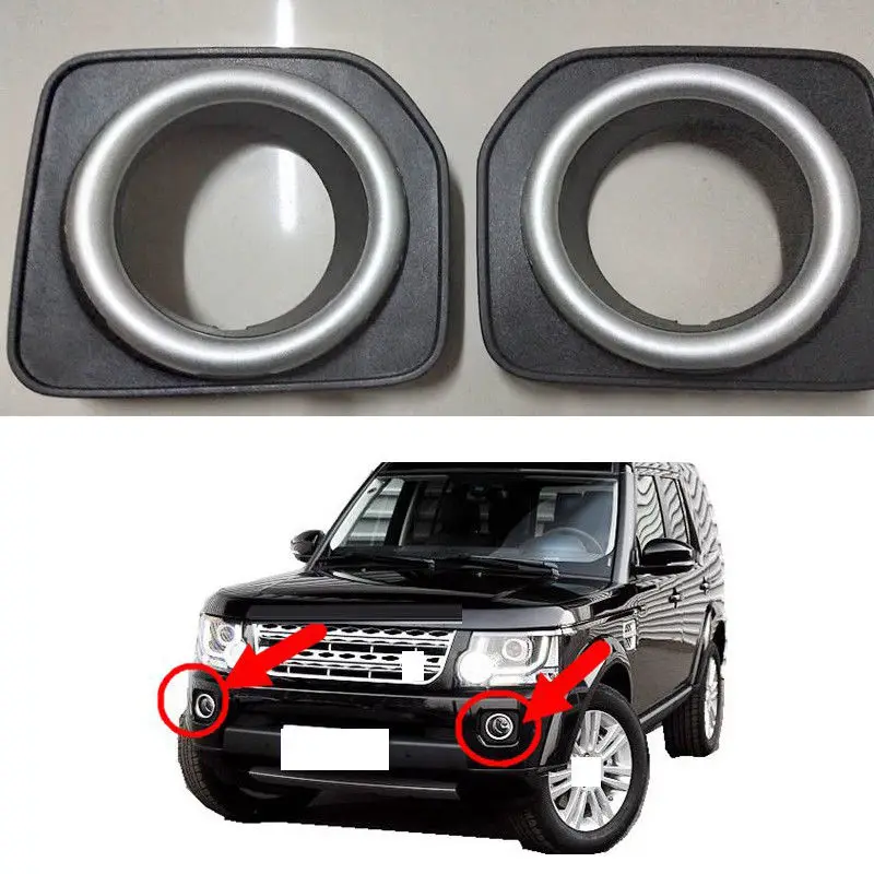 For Land Rover Discovery 4/LR4 2014-2016 Car High quality Front Fog Lamp Cover NObulb L&R 2pcs