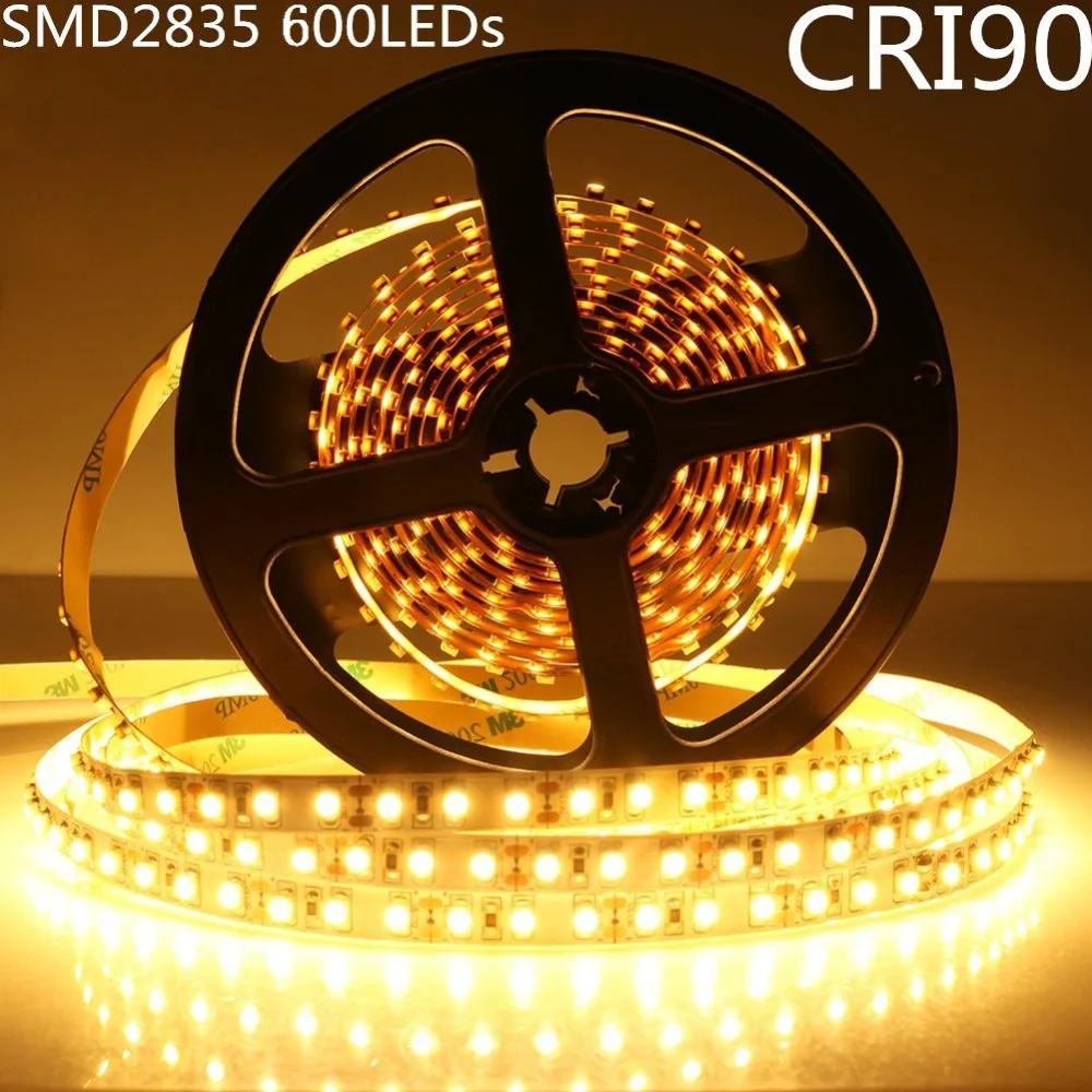 DIY LED U-Home High Cri Ra 95 hochwertige LED-Streifen Licht smd 600 dc12v 5m 120leds nicht wasserdichte LED-Licht für Raum Innen – Detail 6