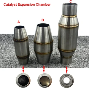 Motorcross Motorcycle Escape Rohr Schalldämpfer Katalysator Expansion für CRF RMZ DRZ YZF KXF CRF WR YZ Pit Fahrradflucht 10 Hauptverkäufe Auspuff WR - №5