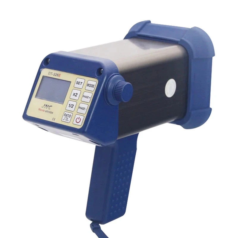 

JNC Stroboscopic Speedometer DT-326E Printing Machine Portable Rechargeable LED Stroboscope It uses American CERR high-power