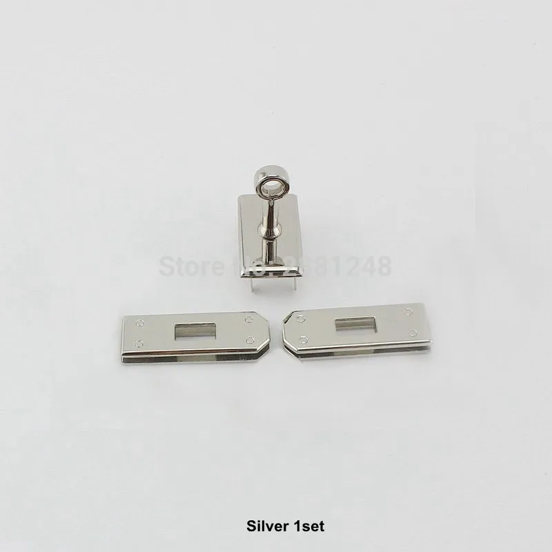 1set high quality Repair high end lock seat female package lock buckle twist bag hardware accessories platinum bag