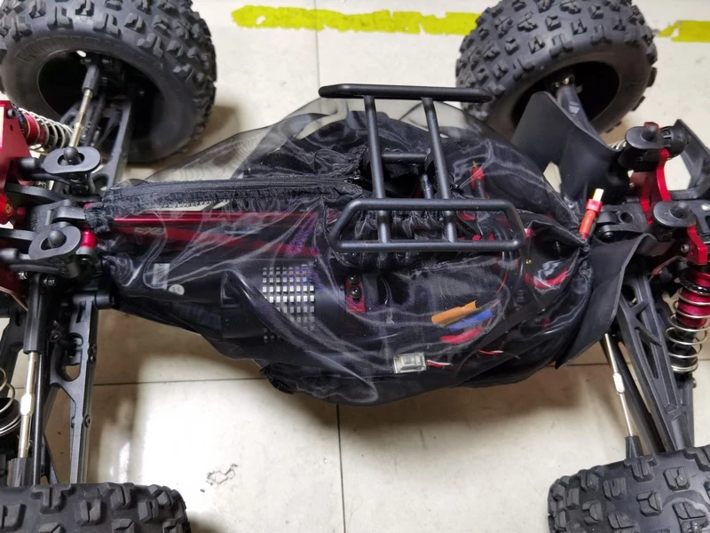 Waterproof Guard Cover Protective Chassis Dirt Dust Cover Resist for 1/8 ARRMA KRATON EXB Rc Car Update Parts