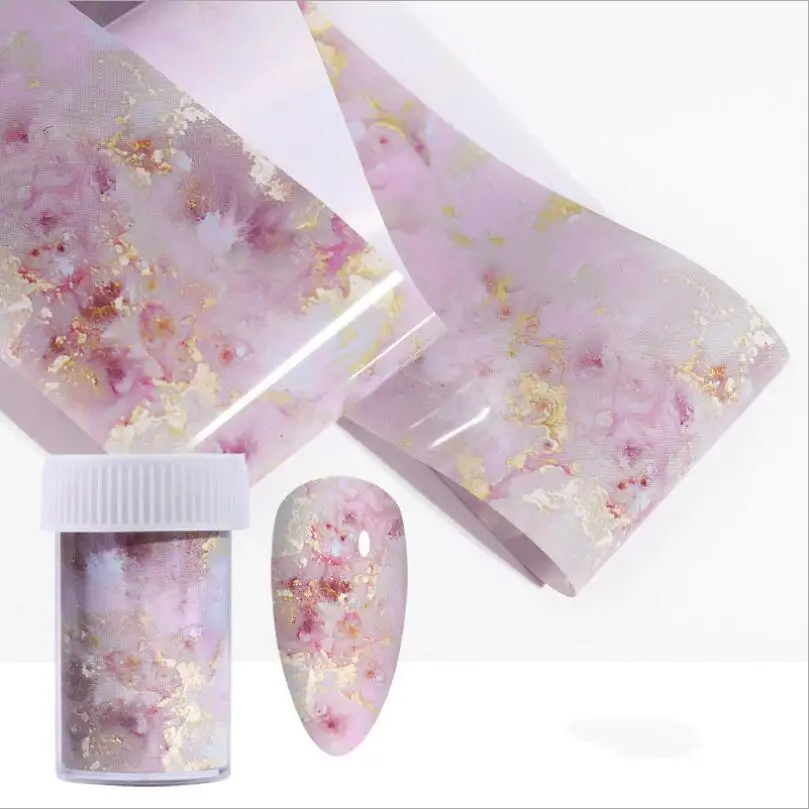 

100cm Nail Transfer Ink Smudge Clouds Starry Sky Sticker Marble Pattern Starry Sky Paper Japanese Style Nail Decoration T1600