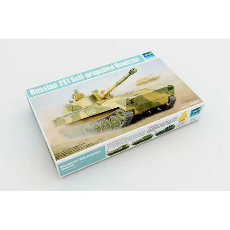 Trumpeter 05571 1/35 Russian 2S1 Self-propelled Howitzer - Scale Model Kit