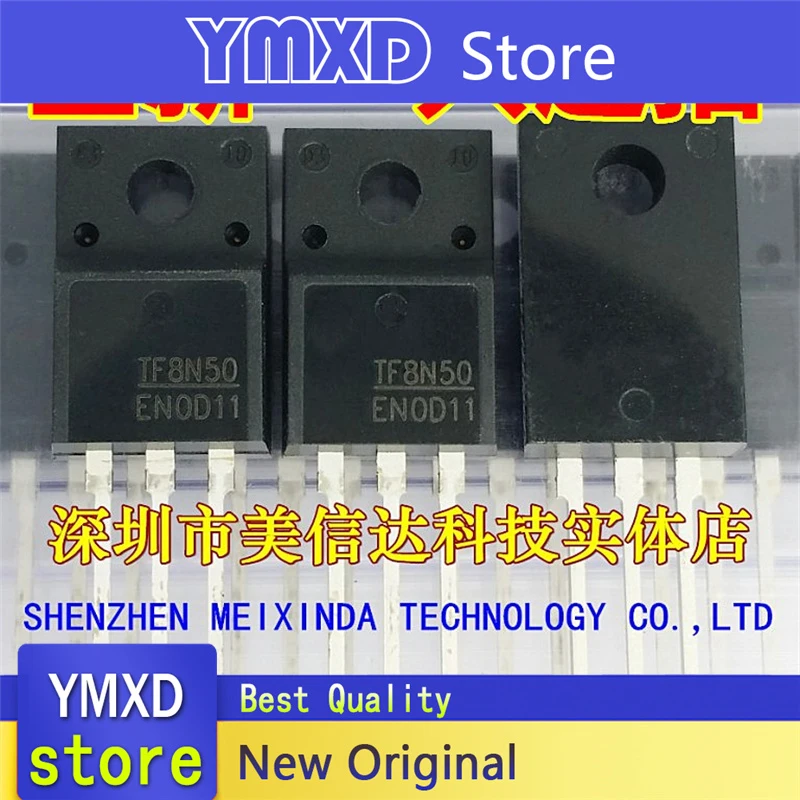 

10pcs/lot New Original 8A500V TF8N50 TO220F AOTF8N50 field effect tube In Stock