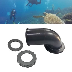 Rubber Diving BCD Hose Jacket BC Airway Hoses Donut Wing Pipe Connector
