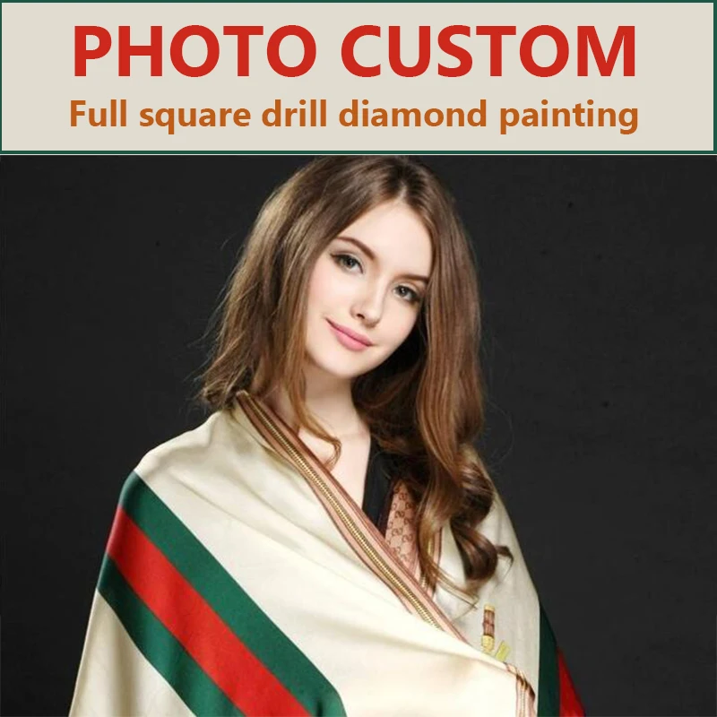 5D Photo Custom Own Diamond Painting DIY Cross stitch Diamond Mosaic Picture of Rhinestones Gift Full Diamond Embroidery Sale