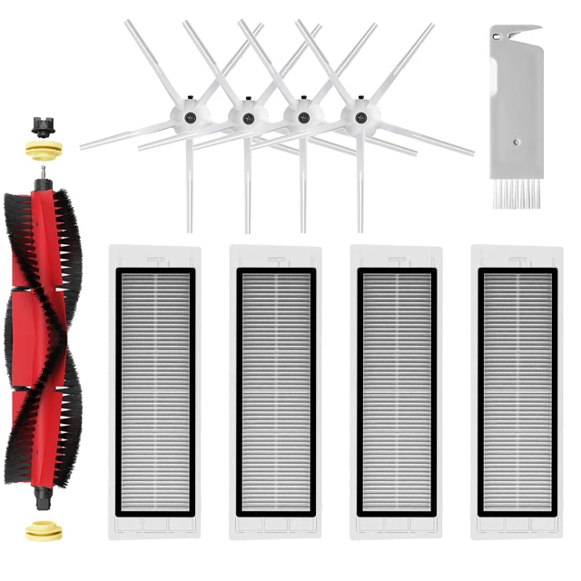 Voor XiaoMi Roborock s5 Max s6 MaxV s6 Pure Vacuüm Onderdelen Watertank Stof Box HEPA Filter Hoofdborstel Mop Doek Zijborstel