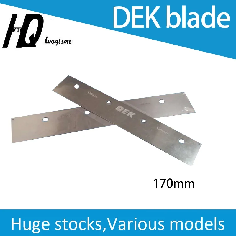 DEK 스텐실 프린터 스퀴지 블레이드, 170mm 200mm 250mm 300mm 350mm 400mm SMT 예비 부품, 홀더 포함 스퀴지 어셈블리
