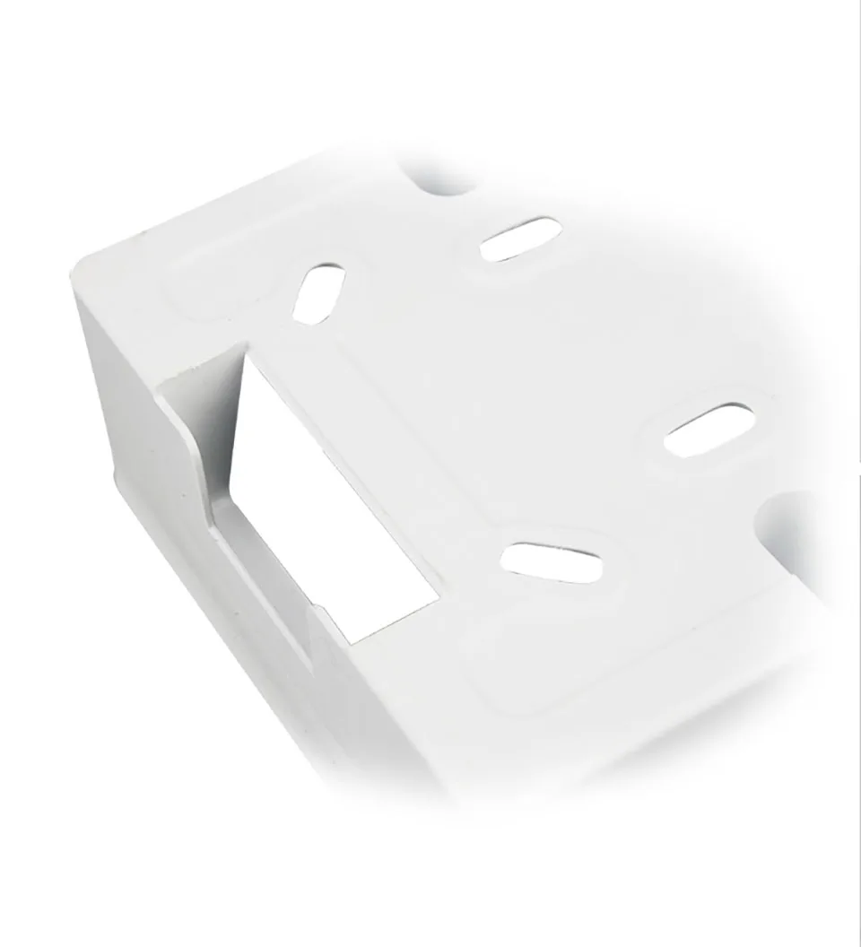 Delviz External Mounting Box for 86*86mm Standard Wall Switch Plastic Materials BOX Wall Socket Cassette Outer wall junction box