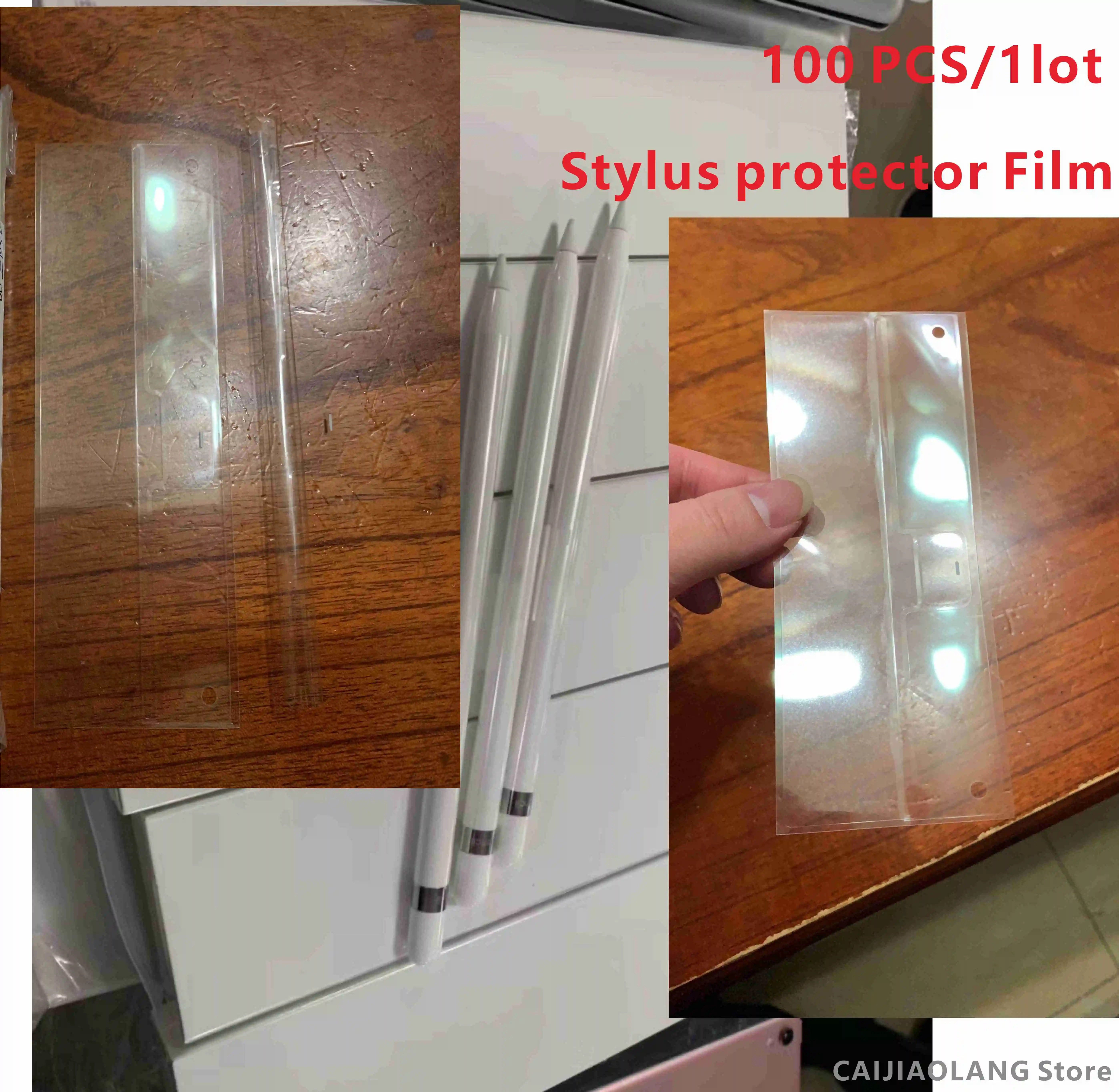 100pcs/lot Plastic Seal Factory Film Screen Protector Stickers film Stylus protective film for pencil2 1 Stylus protective film