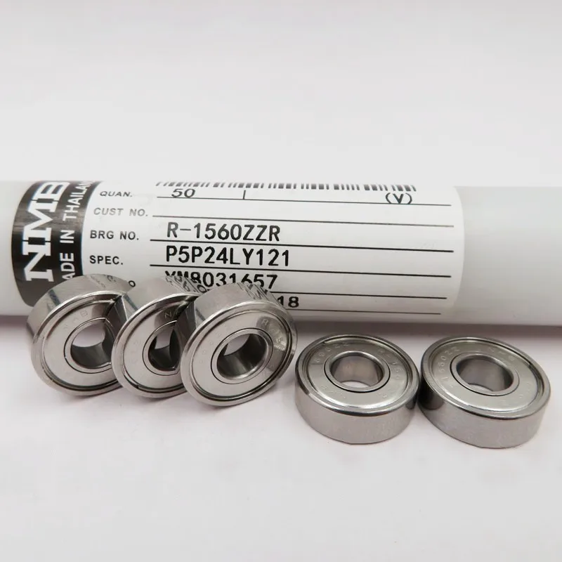 50pcs NMB high speed bearing R-830ZZ R-1140ZZ R-1350ZZ R-1560ZZ L-1770ZZ R-1980HH L-2090KK 693 694 695 696 697 698 699 ZZ