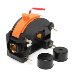 Switch Five-speed Control Governor With Carbon Brush Cover On Off Rotary Variable Speed Power For 220V Electric Grinder