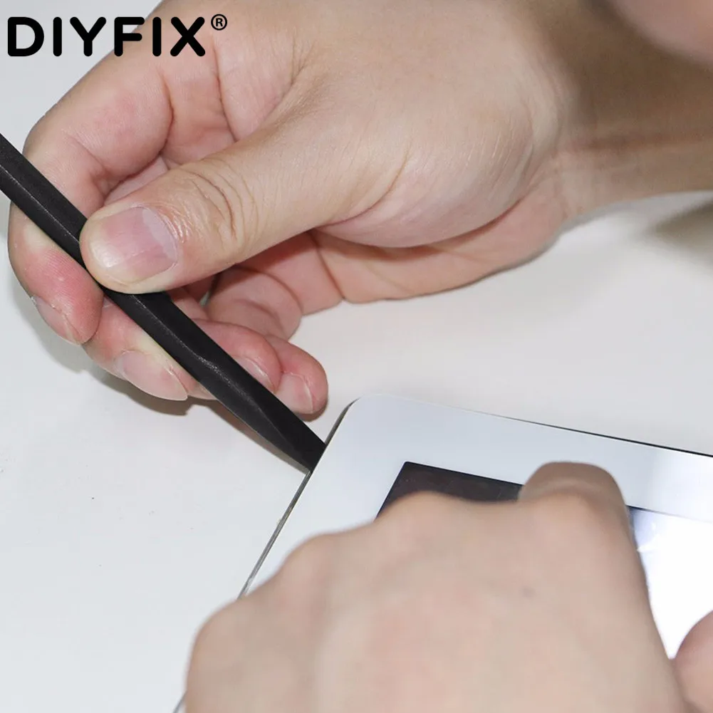 DIYFIX نسخة مطورة 10 قطعة من البلاستيك عتلة الهاتف المحمول مجموعة أدوات إصلاح تفكيك الكمبيوتر اللوحي أدوات فتح