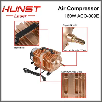 Hunt 160W 空氣壓縮機電磁氣幫浦 220V ACO-009E,適用於 CO2 雷射雕刻切割機。 10 最佳銷售 空氣泵雷射 - №3