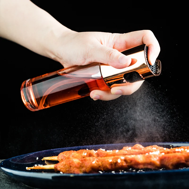 BBQ Baking Olive Oil Spray Bottle Oil Vinegar Spray Bottles Gravy Boats Grill Sprayer Leak-proof Nozzle BBQ Kitchen Bar Tool Set