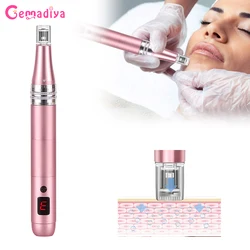 USB Wireless Microneedling Pen Mesotherapy Auto Microneedle Derma System Therapy Bayonet Tattoo Electric Embroidery Eyebrow