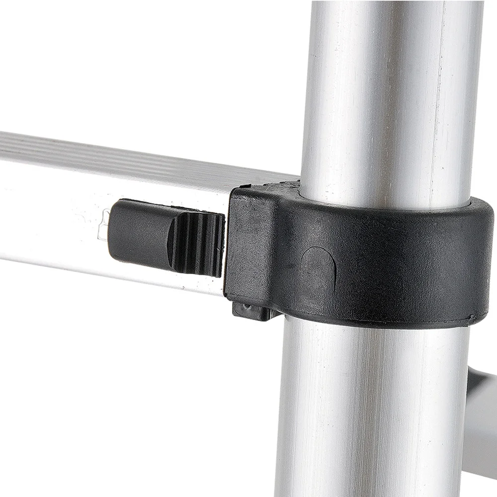 1.4m 2.0 metri Auminum scala diritta portatile 5/7 gradini scale telescopiche di estensione pieghevole per uso domestico che caricano Max 150KG