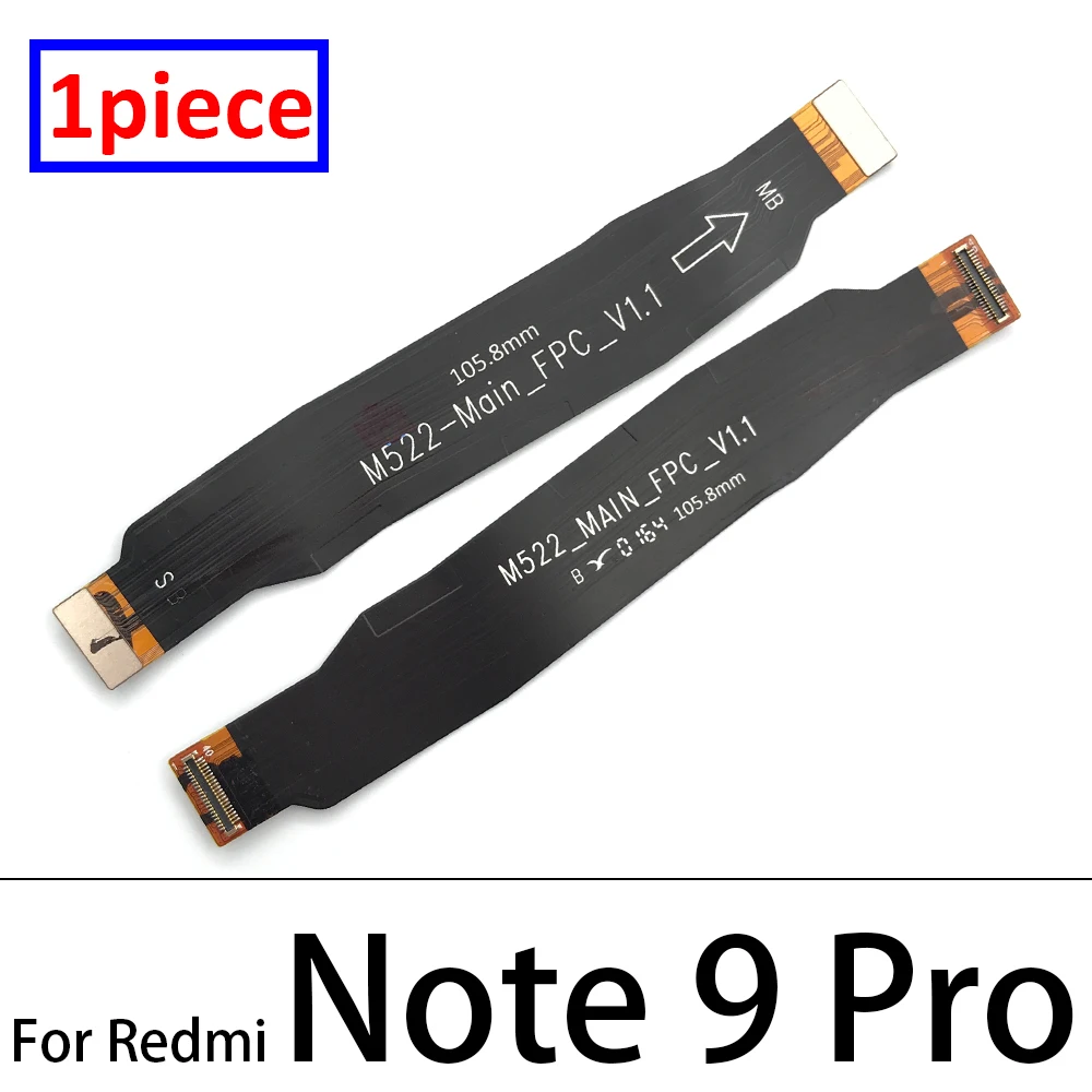 100Pcs Main Board Motherboard Connector Flex Cable For Xiaomi Redmi Note 7 8 9 10 Pro 9S 10s 8T 8 8A 9 9C 9A 11 Pro 4G 5G