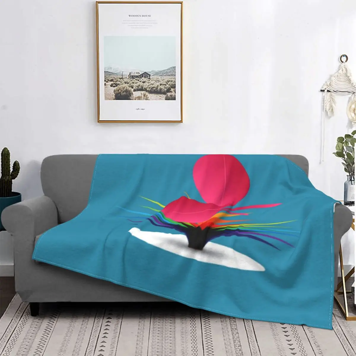 

Manta Life de colores, para cama colcha a cuadros, 150, manta doble, manta ponderada