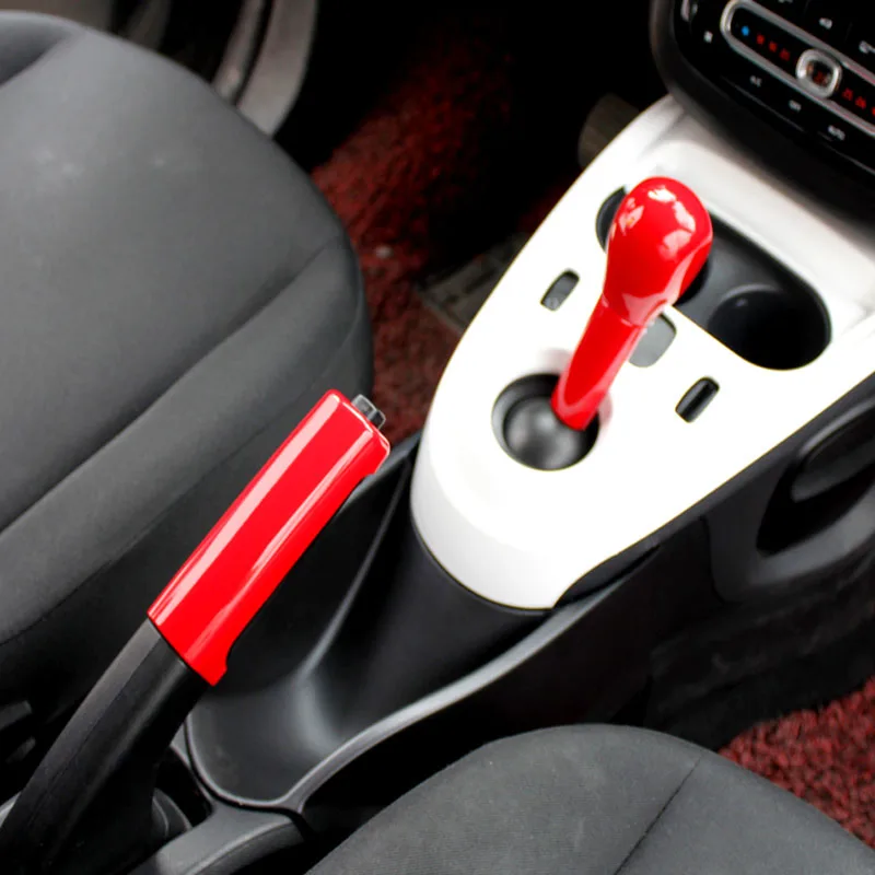 For Smart 453 Fortwo Forfour gear head cover Gear handle Handbrake shell car interior decoration accessories