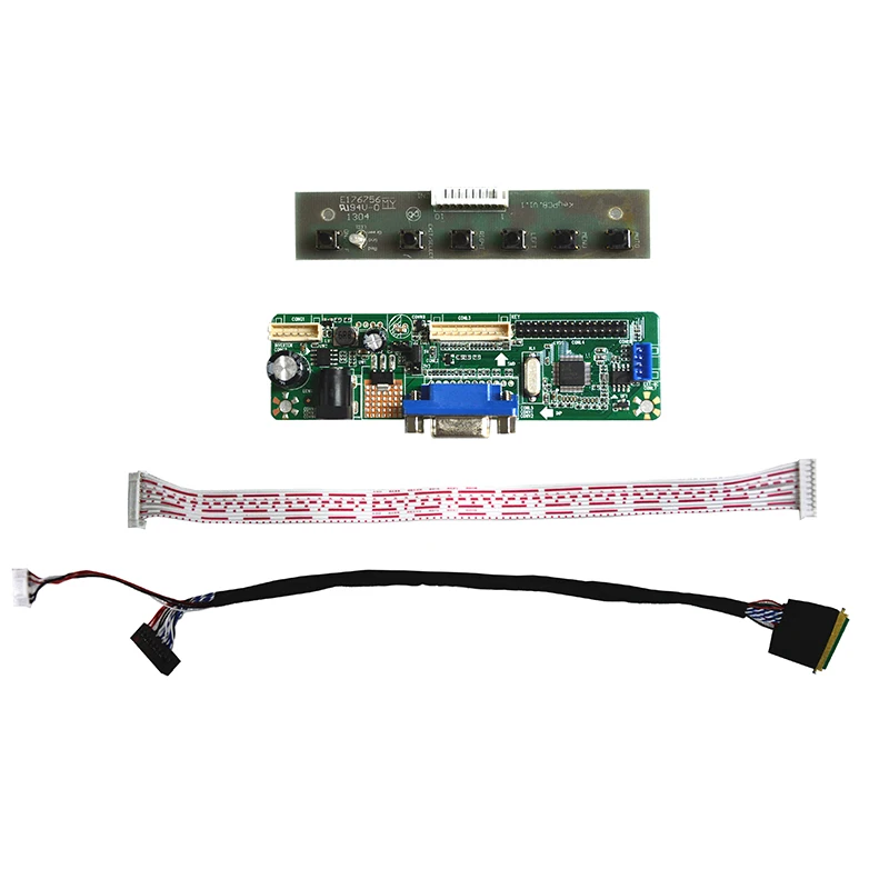 VGA LCD Controller Board Kit For HSD100IFW1-A00 10.1inch 1024x600 LVDS WLED Screen