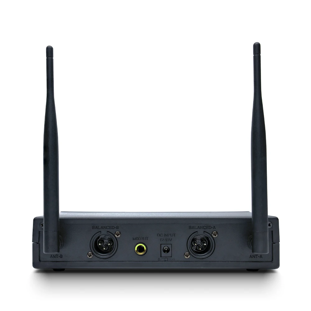 Professional UHFระบบไมโครโฟนไร้สายความถี่ปรับคาราโอเกะYUEPU RU-D230