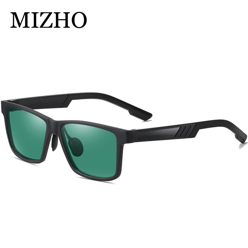 MIZHO New Luxury Polarized Sunglasses Men Driving Shades Male Sun Glasses Vintage Travel Fishing Classic Sun Glasses UV400