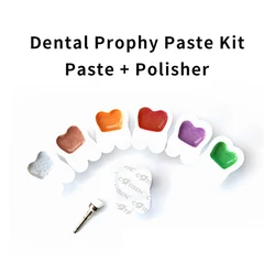 Dental Prophy Paste Polishing Kit Teeth Stain Remover Set Tooth Whitening Composite Polisher Cup Brush Grind Dentistry Tools