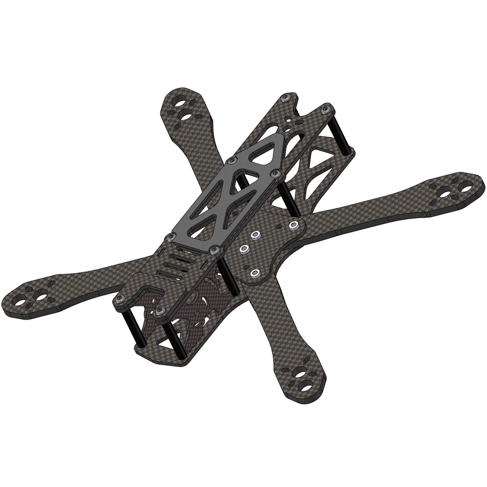 ALIEN FPV FRAME Alien RR5 5/6/inch 4/6mm frame kit RC Drone FPV Racing Quadcopter Freestyle stretch X UAV Support 2205 2306 F3F4