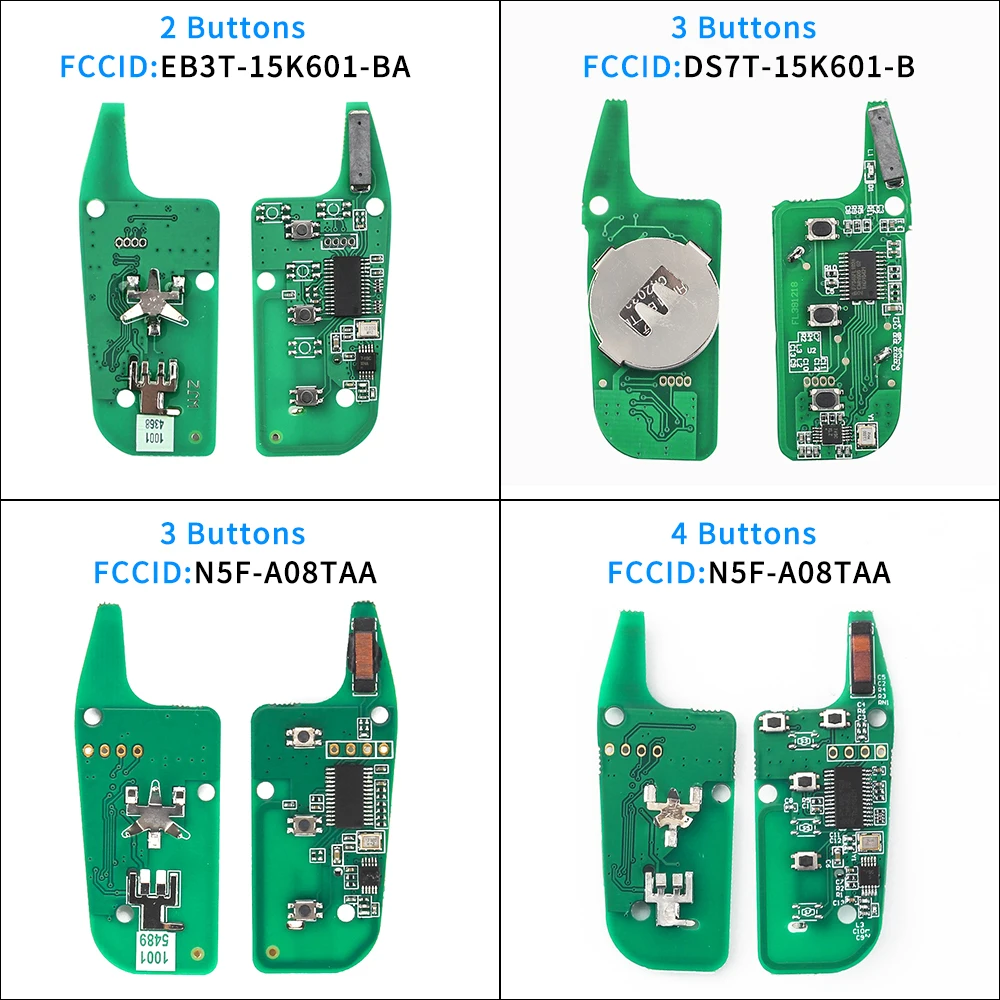 315/434/902Mhz Replacement Flip Remote Car Key Fob For Ford F150 Mondeo Fusion Escort Transit Smart Control 49 Chip