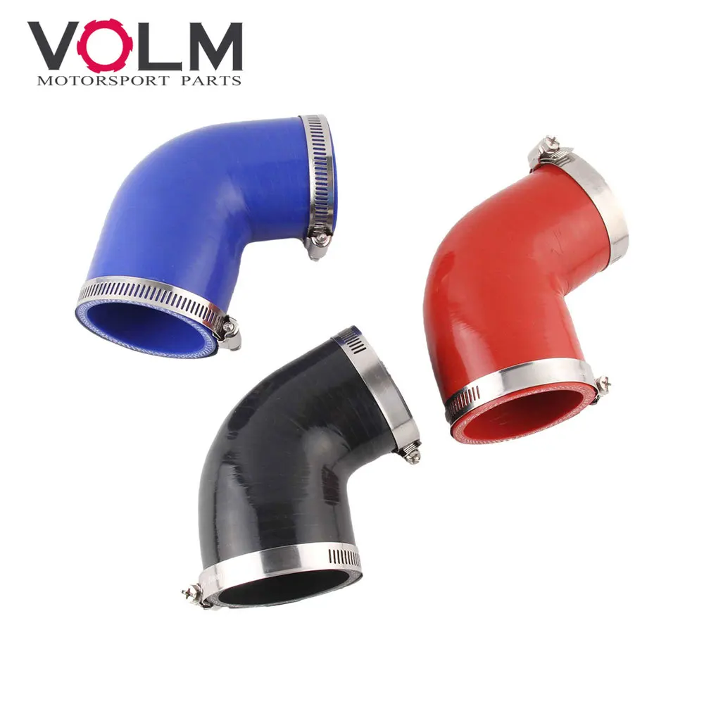 Universal Silicone Tubing Hose Connector Intercooler Turbo Intake Pipe Coupler Hose 60 Degrees Multiple color