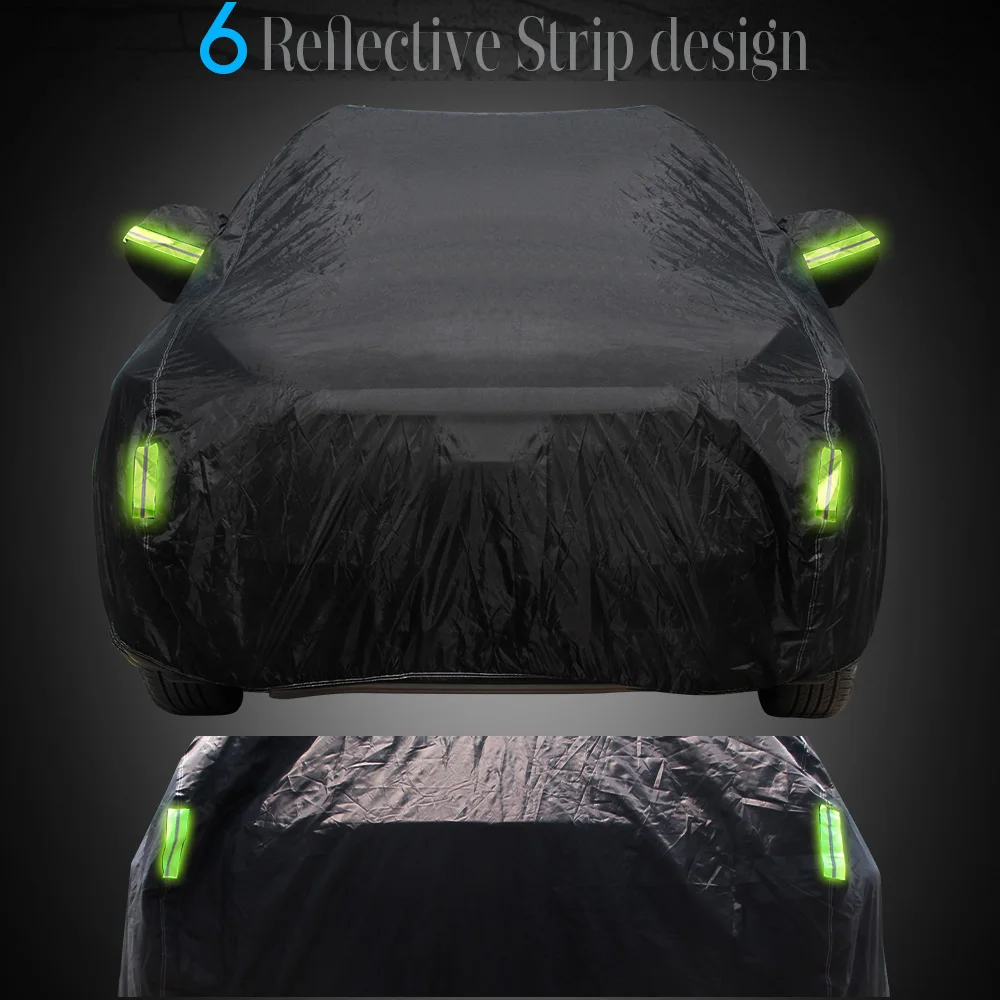 Cubierta impermeable para coche, parasol Anti-UV, antiniebla, lluvia, nieve, resistente al polvo, para Honda Fit Jazz