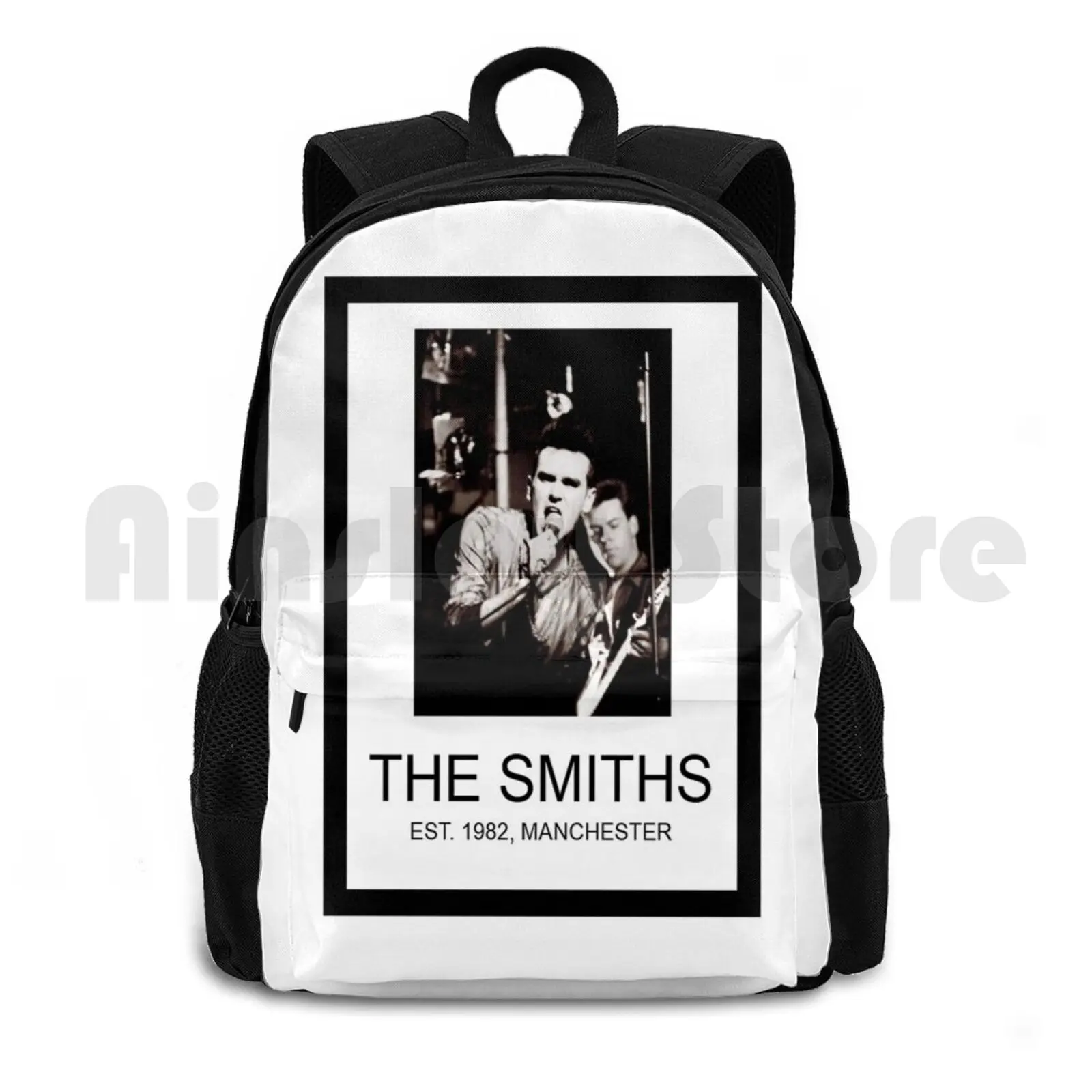 

Da Smiths Outdoor Hiking Backpack Riding Climbing Sports Bag Smiths 1982 80s Boy Sing Punk Club Punk English Love Hurt Hate