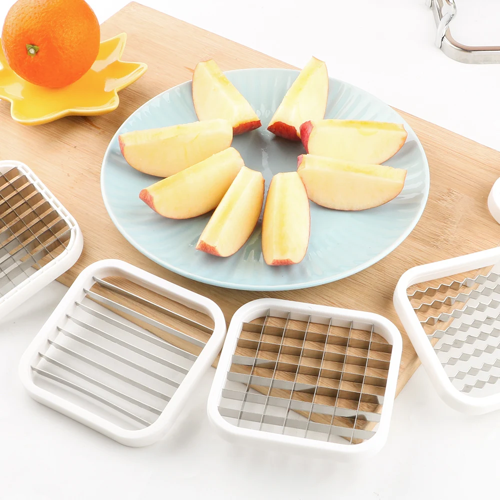 Multi-Functional Stainless Steel  for Apple Pear Potato Chips Kitchen Utensils Tools Vegetable & Fruits Cutter Slicer