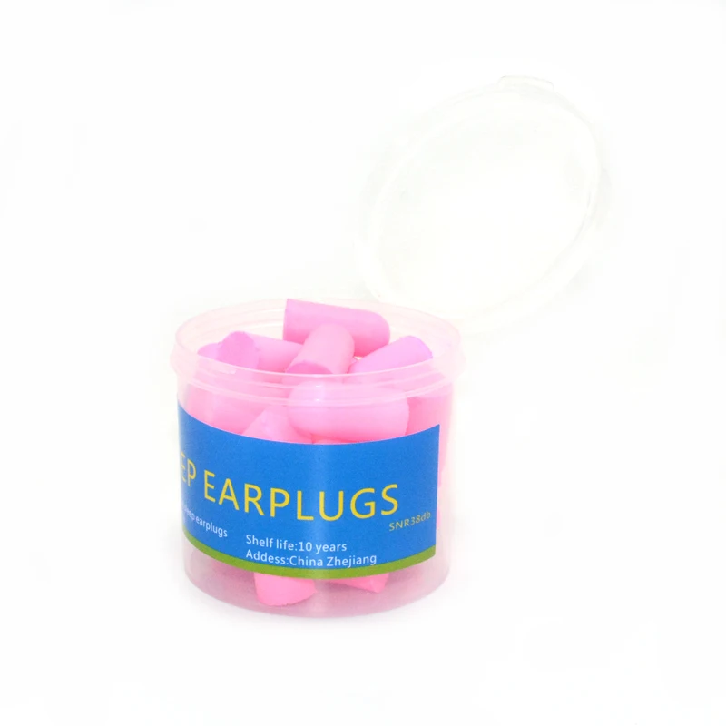 Earplugs Noise Reduction Sleeping Canceling For Snoring Earplug Case Anti Reusable Sleep Foam Plug Sound Insulation Ear Plugs