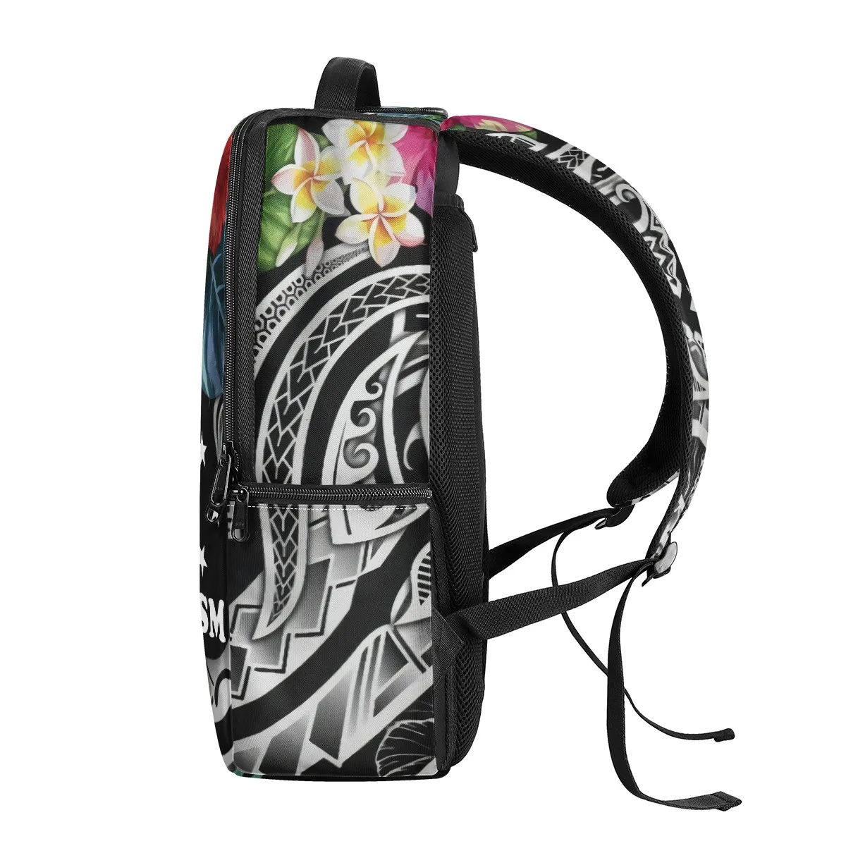 New 17 inches Polynesian Design Tribal Sea Turtle Printing Custom Schoolbag Student Book Backpack School Bags Computer package