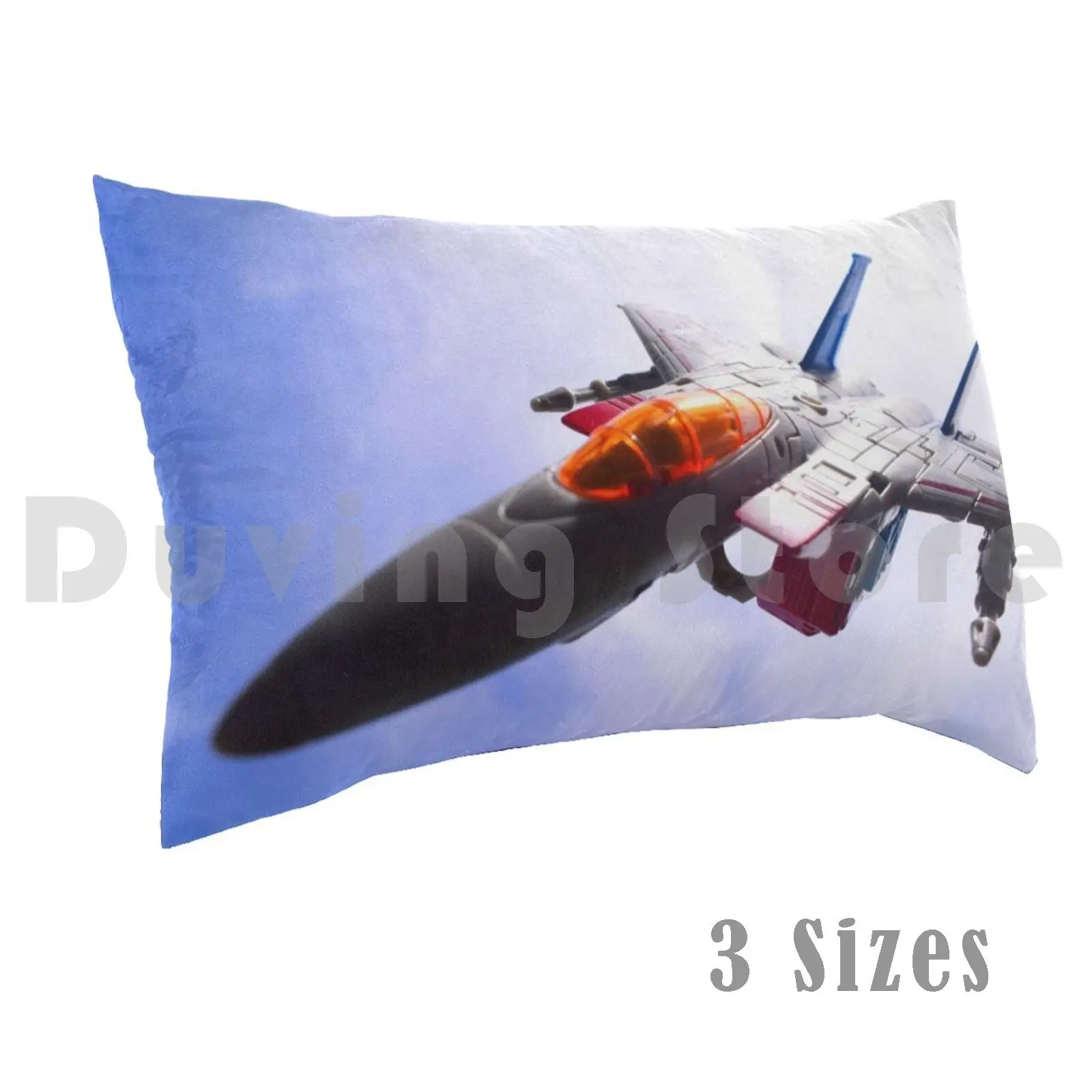 Pillow Case There's No Escape! 00 Starscream Earthrise War For Cybertron Toy Photography Jet