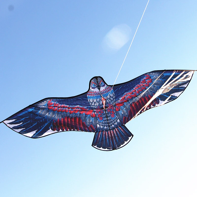 

Free shipping large eagle kite flying toys for kids reel owl kite animal kites bird single line kites factory naish wind dragon