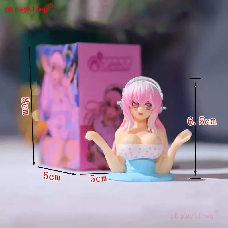 Anime sexy leimu lamu supersonico figura anime japonês modelo veículo montado ornamentos criativos presentes de natal brinquedo do miúdo hg196